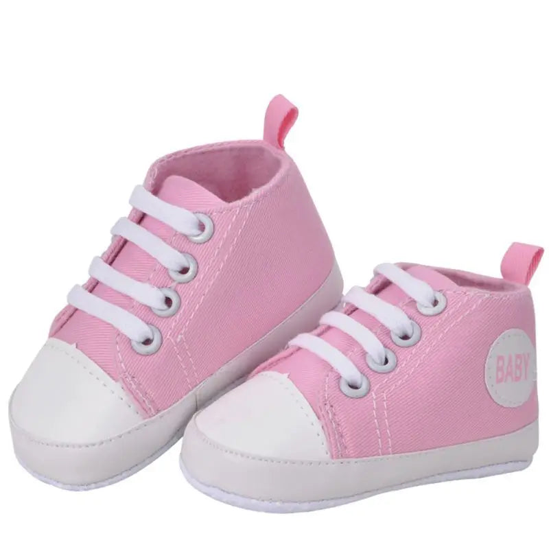 E&Bainel Canvas Newborn Baby Shoes Girls Baby Moccasins Shoes For Boys Sport Shoes Baby Sneakers Children's First Walkers