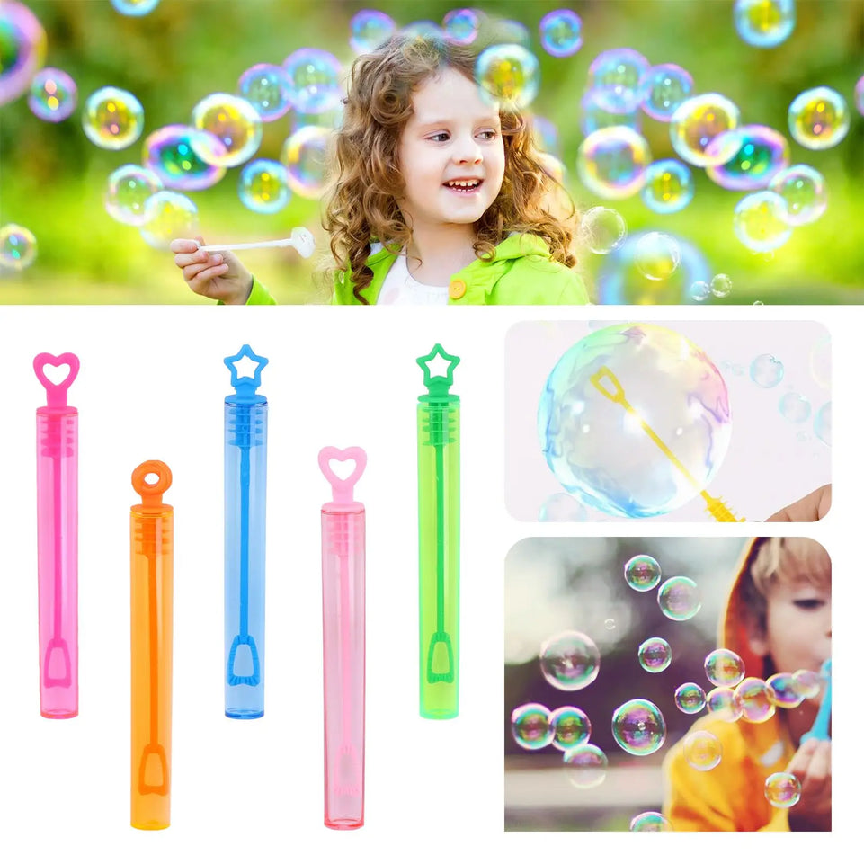 10/20Pcs Love Heart Wand Tube Bubble Soap Bottle Wedding Gifts for Guests Birthday Party Decoration Baby Shower Favors Kids Toys